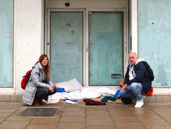 Support for rough sleepers is being stepped up with colder weather forecast. Picture: Adur and Worthing Councils