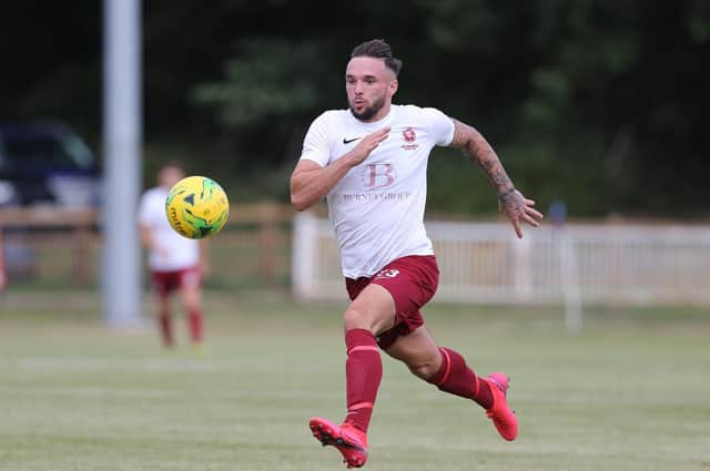 Lloyd Dawes will miss Hastings United's game at Haywards Heath Town but chairman and CEO Billy Wood said he was 'ever-closer' to making his return. Picture by Scott White