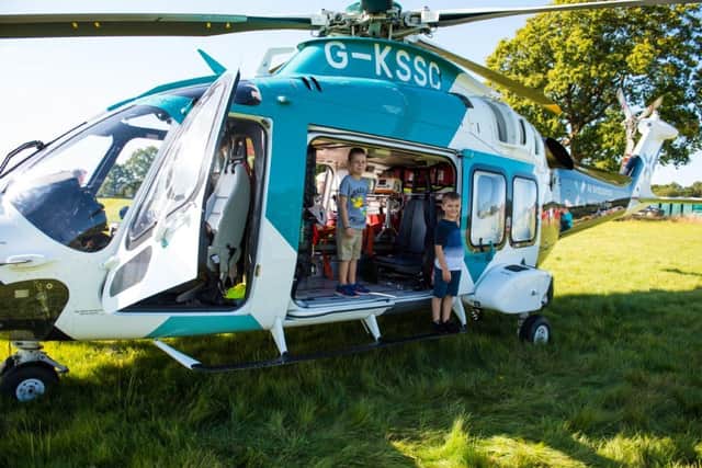 The Air Ambulance Kent Surrey Sussex became an official Gatwick charity in April 2018