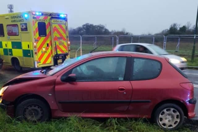 A motorist has been banned from driving after causing serious injuries in a road traffic collision in Angmering. Photo: Sussex Police