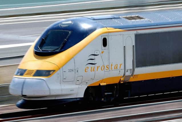 A Eurostar train.