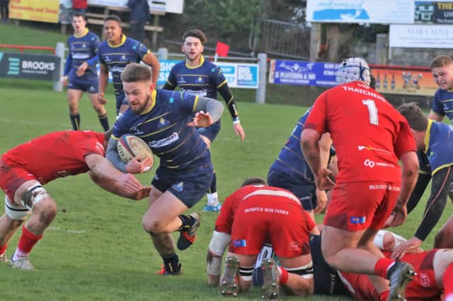 Worthing Raiders in action at Redruth / Picture: Colin Coulson