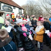 Heart of Sidley's Christmas light switch-on and Santa's grotto.
Photo by Frank Copper. 25/11/21. SUS-211126-071509001