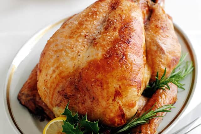 Honey roast turkey