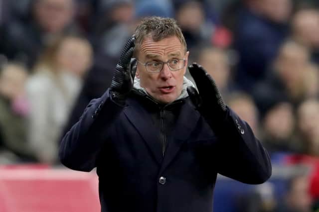 Manchester United have appointed from Southwick player Ralf Rangnick as their interim manager, subject to work visa requirements. Picture by Alexander Hassenstein/Getty Images