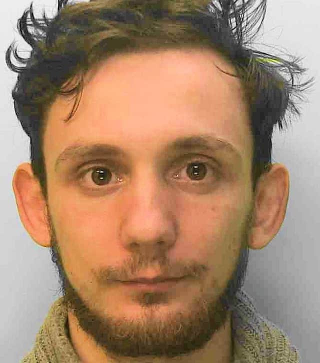 Adam Adams, 26 of Bognor Regis. Picture courtesy of Sussex Police SUS-211129-114048001