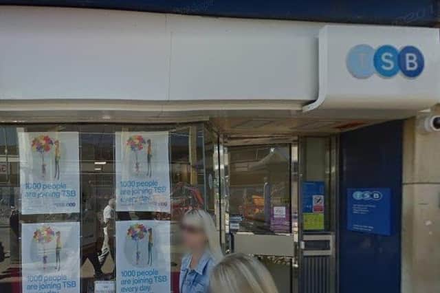 TSB Bank in Eastbourne. Photo from Google Maps. SUS-211130-115807001