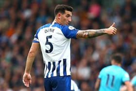 Albion skipper Lewis Dunk will lead Brighton out against Tottenham at the Amex Stadium
