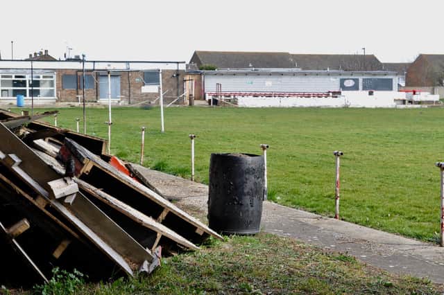 Old Barn Way, the now run-down former home of Southwick that the club had to leave / Picture: Stephen Goodger