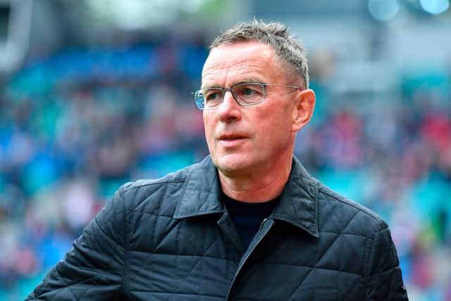 Ralf Rangnick remembered his time at Southwick FC when asked to help them raise funds 40 years on / Picture: Getty