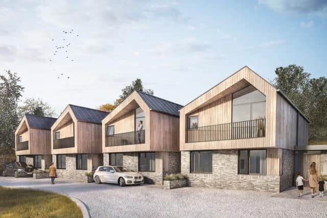 Proposed new homes in Deans Close