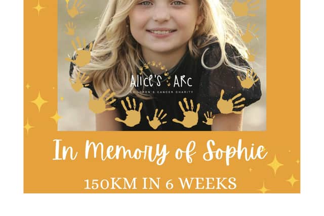 Victoria has decided to raise money for Alice's Arc Foundation after her student passed away aged 10.