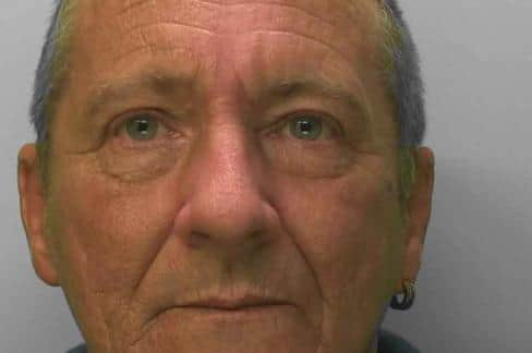David Conrad, who was jailed for seven years, will also serve a further year on extended prison released licence and will be a registered sex offender indefinitely. Photo: Sussex Police