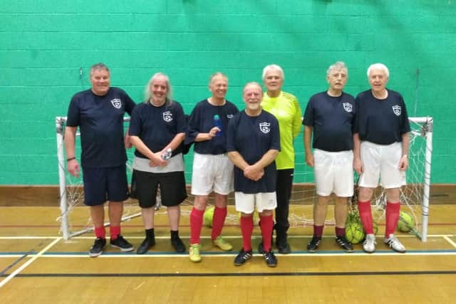 The OBWFC team who had success at the seniors' event