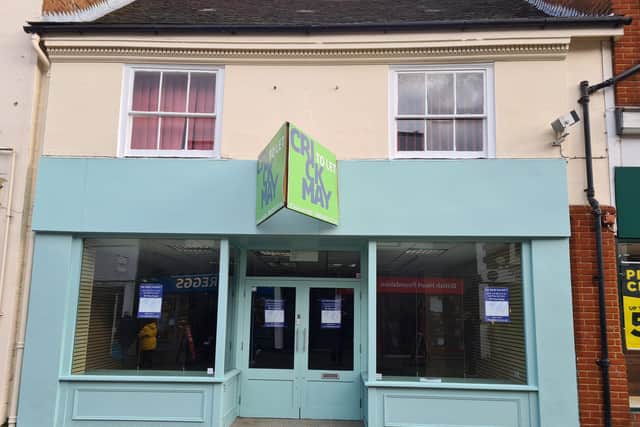The new shop will be on the site of the former Between The Lines store in Horsham's West Street