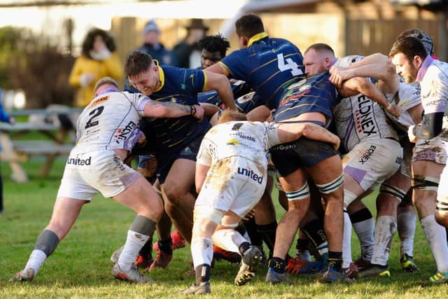 Raiders v Clifton action / Picture: Stephen Goodger