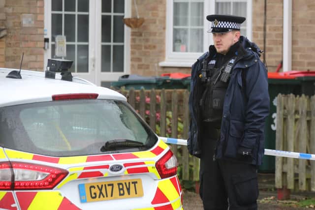 Police in Fennel Crescent