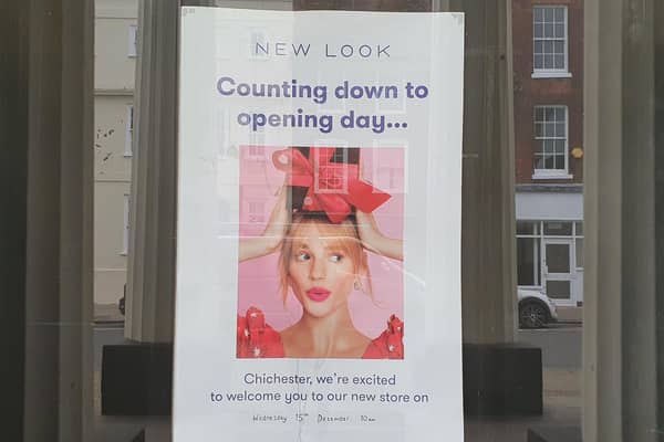 New Look has announced the opening date of its new Chichester store.