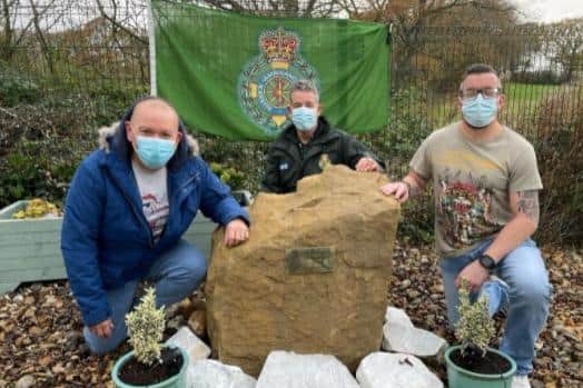 The garden – which includes a seating area, benches, bird feeders, and potted plants – was funded by Mr Jeffery's participation in the South Downs Way race back in April this year, where he raised £900.