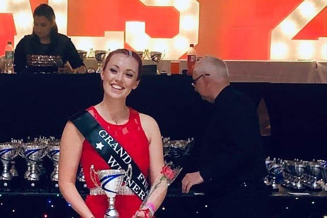 Zoe-Beth Hobbs from Worthing is the national Latin dancing champion