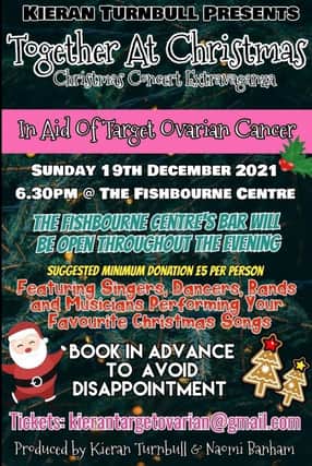 The Christmas concert held at the Fishbourne Centre will feature local, dancers and musicians performing Christmas songs. Picture courtesy of Kieran Turnbull SUS-210712-112653001