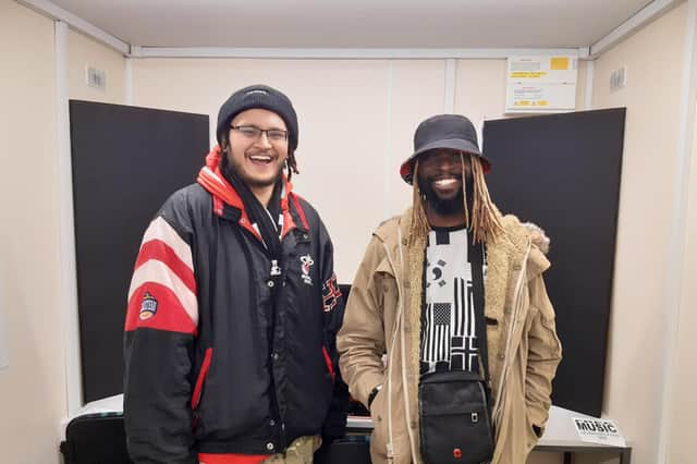 Local Hip Hop artists who double up as mentors for the scheme