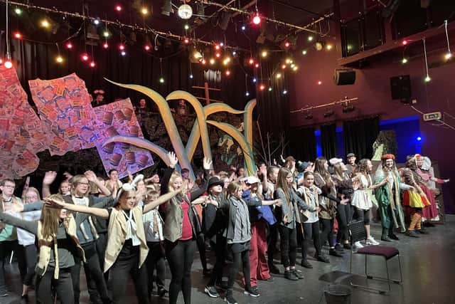 Students at The Sir Robert Woodard Academy were delighted to be back in the Alan Strong Theatre for their first live show in two years, The Mouse and his Child, for Christmas 2021