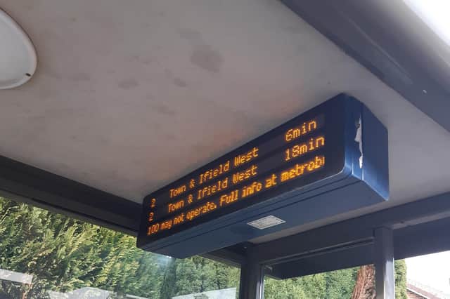 Crawley commuters have found it difficult to travel by bus