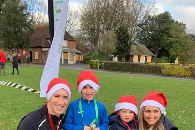 Festive cheer was to be had at the Jingle Bell Jog over the weekend.