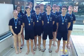Marlins players made up part of the Sussex U16 mixed team