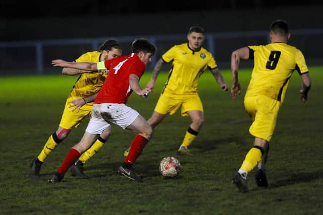 Arundel on the attack but there were no goals when Wick visited Mill Road / Picture: Stephen Goodger