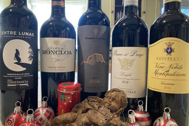 Red wines from Europe for the festive period