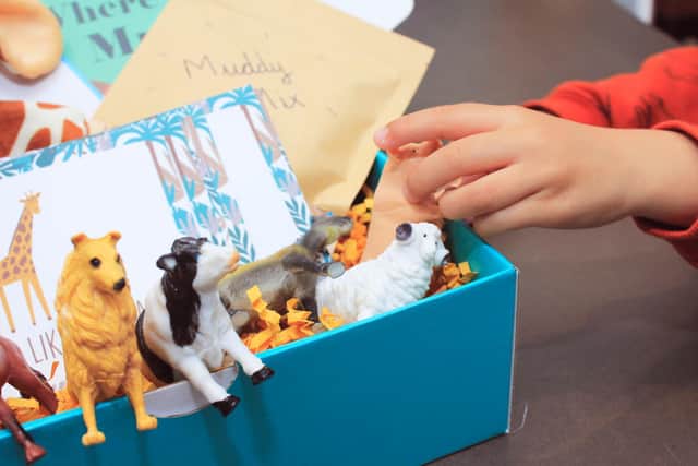 Each box has a different theme each month. Pictures: Becky Netley Photography