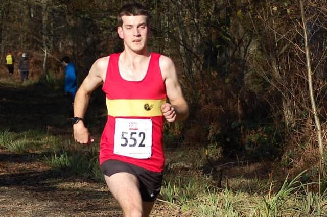 Ben Pepler at the latest cross country meeting