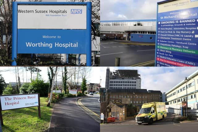 Inspections were carried out at four of the trust’s hospitals; Worthing Hospital, St Richard’s Hospital in Chichester, Princess Royal Hospital in Haywards Heath and Royal Sussex County Hospital in Brighton.