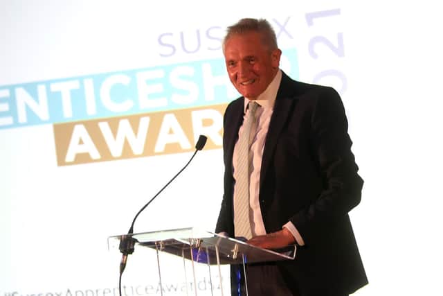 Keith Ridgely hosted the award ceremony.