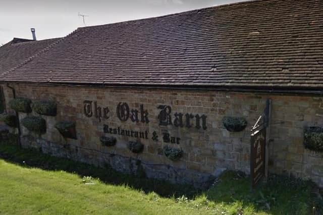 The Oak Barn bar and restaurant in Burgess Hill. Picture: Google Street View.