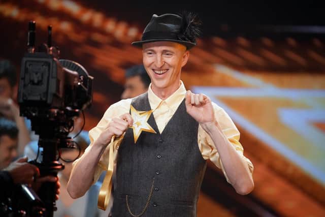 Drew Colby on Das Supertalent. Picture from RTL / Stefan Gregorowius SUS-211213-110325001