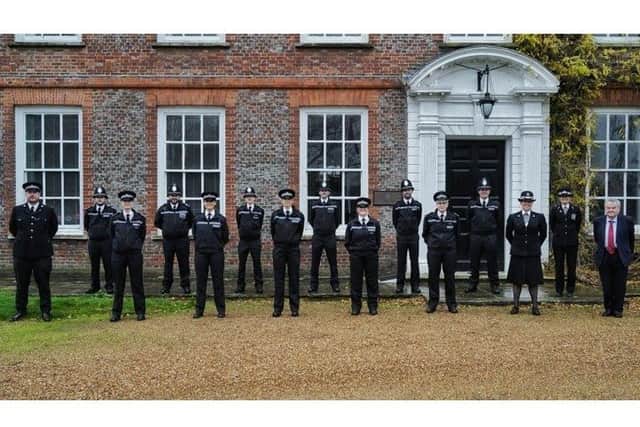 Special constables. Photo from Sussex Police. SUS-211213-180019001
