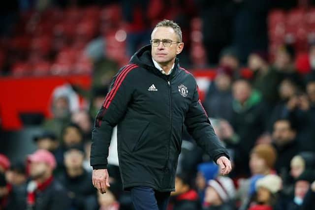 Ralph Rangnick's Man United are due to play Brentford and Brighton this week in the Premier League