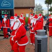 Rotary Club of Sovereign Harbour's Santa walk 2021 SUS-211213-154610001