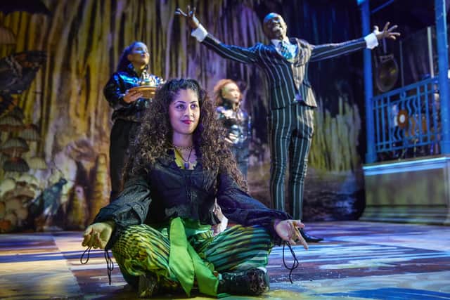 Siobhan Athwal in Aladdin at The Capitol, Horsham. Picture: Brinkhoff-Moegenburg.