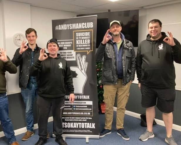 Arundel Group are fundraising for Andy's Man Club to keep the group open in Littlehampton