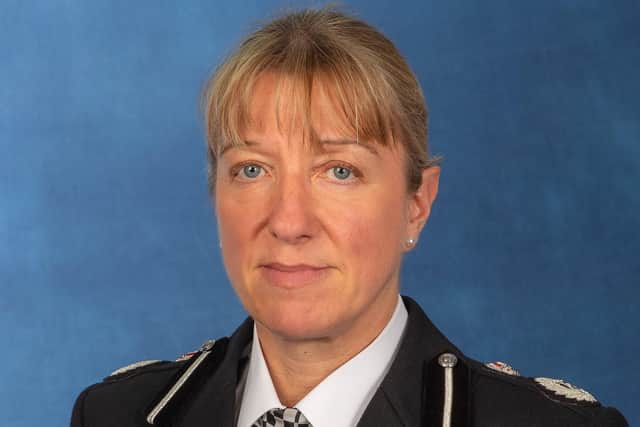 CC Jo Shiner. Photo by Sussex Police. SUS-211214-174725001