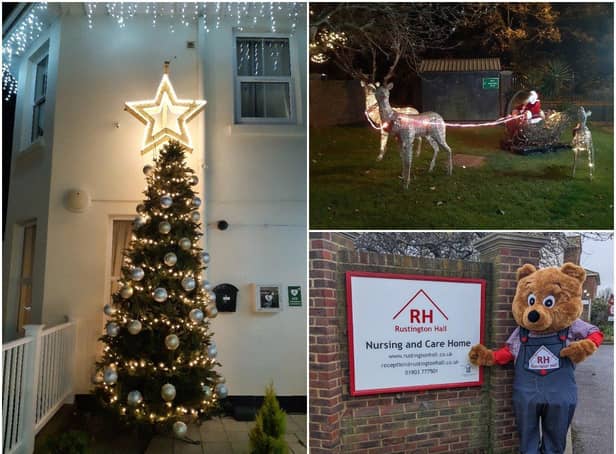 Reindeer rode into Rustington Hall on Tuesday, December 14, and Santa set up his workshop in the grounds for a magical day. Pictures supplied and not available for sale.