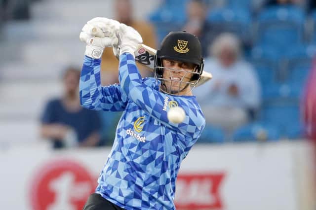 Sussex Cricket has announced that Harrison Ward has signed a contract for the 2022 and 2023 seasons. Picture courtesy of Sussex Cricket
