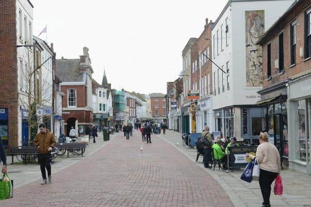 At a full Chichester City Council meeting last Wednesday (December 8), chairman and mayor, John Hughes, said the pavements in the city centre were in an 'extremely dangerous' condition.
