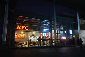 New KFC that's attached to Asda in St Leonards. SUS-211215-165337001