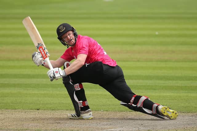 Ben Brown in One Day Cup action for Sussex in 2021 - which has turned out to be his final season at Hove / Picture: Getty