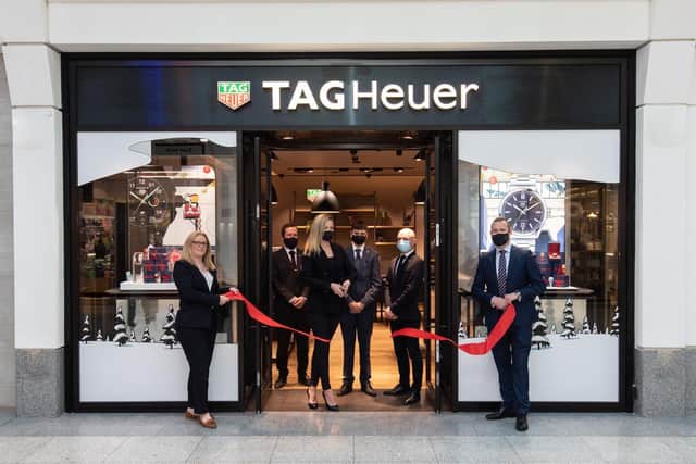 The new watch shopping space is 41sq square meters, and is located next to the newly opened luxury Goldsmiths showroom, which opened last month.